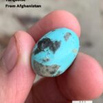 Afghan Turquoise Cabochon – 17.15 ct, Gemstone for Jewelry