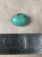 Striking 29.65ct Afghan Turquoise Cabochon – Natural Gemstone Beauty - Image 10