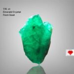 Hidden in the Hills: A 7.15ct Swat Emerald Crystal and Its Rare Beauty