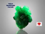 48.65ct Swat Emerald Crystal: Museum-Grade Gem from Pakistan’s Emerald Belt