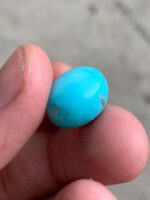 Elegant 12ct Afghan Turquoise Cabochon - Image 2
