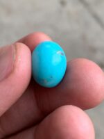 Elegant 12ct Afghan Turquoise Cabochon - Image 3