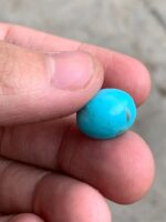 Elegant 12ct Afghan Turquoise Cabochon - Image 4