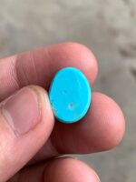 Elegant 12ct Afghan Turquoise Cabochon - Image 9