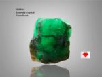 Swat’s Silent Majesty: 13.66-Carat Emerald Crystal (14.50 × 13.46 × 8.26 mm)