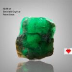 Swat’s Silent Majesty: 13.66-Carat Emerald Crystal (14.50 × 13.46 × 8.26 mm)