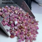 251.30 Carat Ruby Rough Lot – Natural Untreated Red Crystals (14x8x6mm)