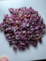 251.30 Carat Ruby Rough Lot – Natural Untreated Red Crystals (14x8x6mm) - Image 2