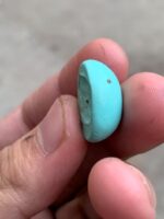 A 17.52-Carat Afghan Turquoise Cabochon — Elegance in a Compact Gem - Image 6