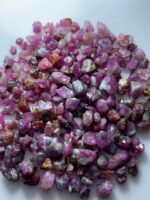 251.30 Carat Ruby Rough Lot – Natural Untreated Red Crystals (14x8x6mm) - Image 6