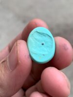A 17.52-Carat Afghan Turquoise Cabochon — Elegance in a Compact Gem - Image 7