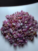 251.30 Carat Ruby Rough Lot – Natural Untreated Red Crystals (14x8x6mm) - Image 7
