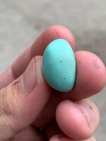 A 17.52-Carat Afghan Turquoise Cabochon — Elegance in a Compact Gem - Image 9