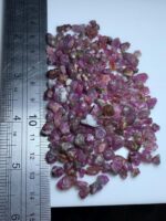 251.30 Carat Ruby Rough Lot – Natural Untreated Red Crystals (14x8x6mm) - Image 9