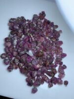 251.30 Carat Ruby Rough Lot – Natural Untreated Red Crystals (14x8x6mm) - Image 10