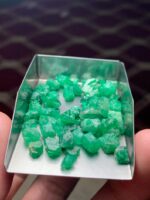 Raw Power in Green: 56.14 Carat Swat Emerald Rough Lot - Image 8