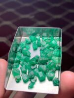 Raw Power in Green: 56.14 Carat Swat Emerald Rough Lot - Image 10