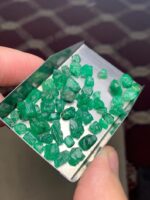 Raw Power in Green: 56.14 Carat Swat Emerald Rough Lot - Image 4