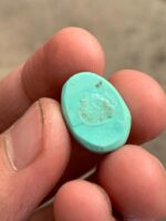 Exquisite Afghan Turquoise: 16.75 Carats of Natural Beauty - Image 3