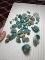 1095 ct Hauyne Lot from Afghanistan (30.35 × 23.22 × 23.50 mm) — A Deep Blue Feldspathoid Crystal Collection - Image 4
