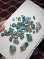 1095 ct Hauyne Lot from Afghanistan (30.35 × 23.22 × 23.50 mm) — A Deep Blue Feldspathoid Crystal Collection - Image 7