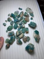 1095 ct Hauyne Lot from Afghanistan (30.35 × 23.22 × 23.50 mm) — A Deep Blue Feldspathoid Crystal Collection - Image 9