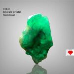 New Feature: 7.14 ct Swat Emerald Crystal — Large, Elongated and Voluminous