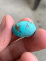 23.40ct Afghan Turquoise Cabochon: A Bold Stone with Sculpted Depth - Image 12