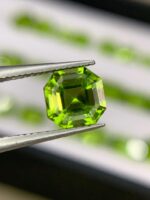 61 Carat Peridot Gemstone: Round, Trillion, Emerald, Cushion Cut from Pakistan - Image 7