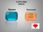 Most Rare 0.276 Carat Greenish Blue Hauyne  from Badakhshan, Afghanistan | Loose Gemstone for Jewelry