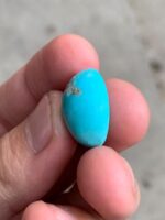 Afghan Turquoise Cabochon: 17.18ct Oval Gemstone - Image 12