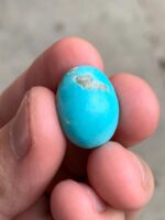 Afghan Turquoise Cabochon: 17.18ct Oval Gemstone - Image 13