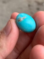 Afghan Turquoise Cabochon: 17.18ct Oval Gemstone - Image 3