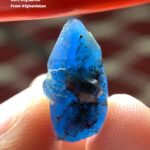 8.10 Ct Exceptional Afghanite from Afghanistan – A Museum-Grade Rarity