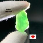 Most Rare 20 ct Green Hauyne specimen from Badakhshan, Afghanistan