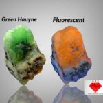 Most Rare 55 ct Green Hauyne specimen from Badakhshan, Afghanistan