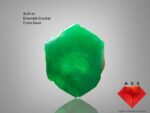 8.25ct Swat Emerald Crystal – A Broad, Vivid Green Gem from Pakistan