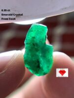 6.35 ct Emerald Crystal from Swat – A Majestic Green Treasure
