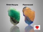 Most Rare 47 ct Green Hauyne specimen from Badakhshan, Afghanistan