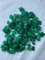 62.65ct Swat Emerald Rough Lot (9x8x6mm): Natural Green Crystals for Cutting or Collecting - Image 8