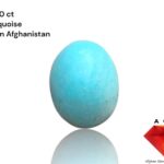 19.60-Carat Afghan Turquoise: A Gem of Depth and Distinction