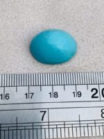 19.60-Carat Afghan Turquoise: A Gem of Depth and Distinction - Image 2