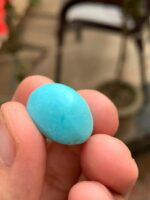 19.60-Carat Afghan Turquoise: A Gem of Depth and Distinction - Image 3