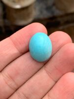 19.60-Carat Afghan Turquoise: A Gem of Depth and Distinction - Image 4