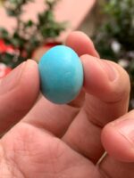 19.60-Carat Afghan Turquoise: A Gem of Depth and Distinction - Image 5