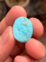 19.60-Carat Afghan Turquoise: A Gem of Depth and Distinction - Image 9