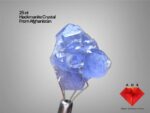 25 Carat Hackmanite Crystal from Afghanistan – Tenebrescent Collector Mineral