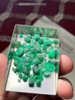 41.55ct Swat Emerald Rough Lot – A Majestic Creation of Nature - Image 8