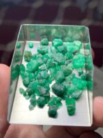 41.55ct Swat Emerald Rough Lot – A Majestic Creation of Nature - Image 11