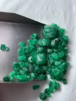60.30ct Swat Emerald Rough Lot (11x10x9mm): Natural Uncut Crystals with Rich Green Color - Image 8